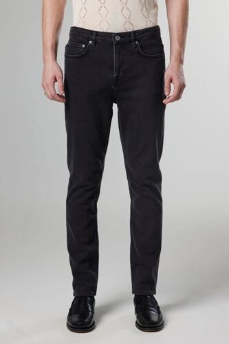 Jean Johnny - Gris 30/L32 Blanc/Gris