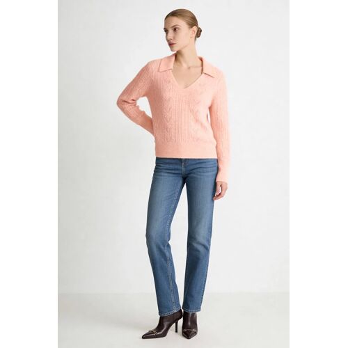 Pull En Laine Et Mohair Florentin - Saumon S Rose
