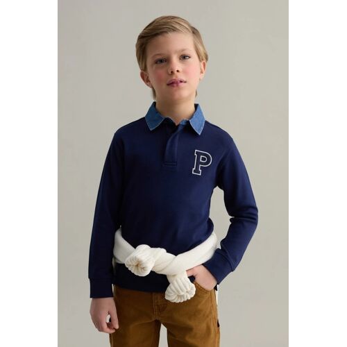 Polo - Bleu Et Blanc Enfant (3 Ans Et +) Blanc/Bleu