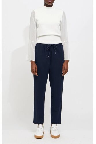 Pantalon Relaxed Whisper - Bleu Marine Xs Bleu