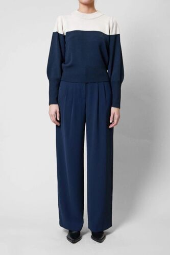 Pantalon Relaxed Harry - Bleu Marine (Uk) 6 Bleu