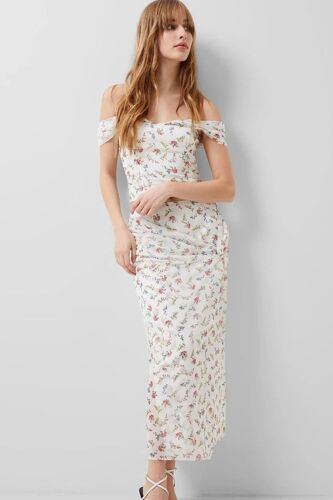 Jupe Floriana - Blanc (Uk) 16/18 Blanc