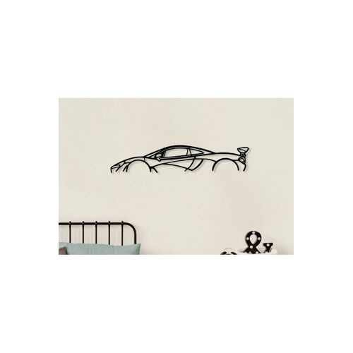 Décoration murale Mclaren P1 Silhouette - Noir - 68 x 14 x 0,15 cm