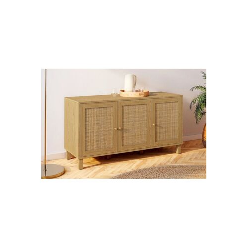 Buffet 3 portes Erin - Pieds en pin - 113 x 40 x 60 cm