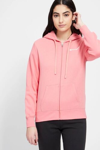 Sweat À Capuche - Rose Xs Blanc/Rouge/Rose