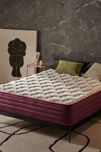 Matelas Luxury Spirit Plus 26 cm 140x190 Blanc