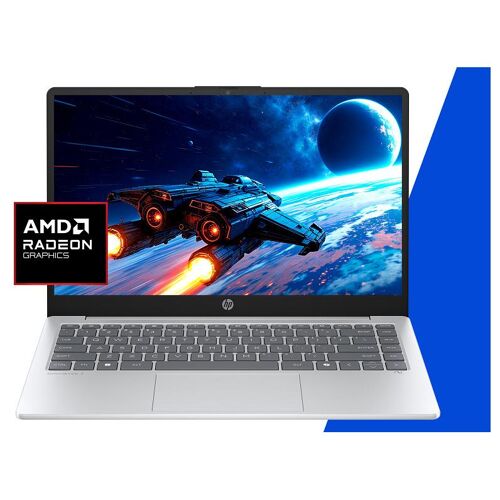 HP OmniBook 3 NGAI OmniBook 3 14-ha0010nf Next Gen AI Copilot+ PC AMD Ryzen AI 7 350 Ordinateur portable 14" Full HD 24 Go LPDDR5x-SDRAM 1 To SSD Wi-Fi 6 (802.11ax) Windows 11 Home Argent