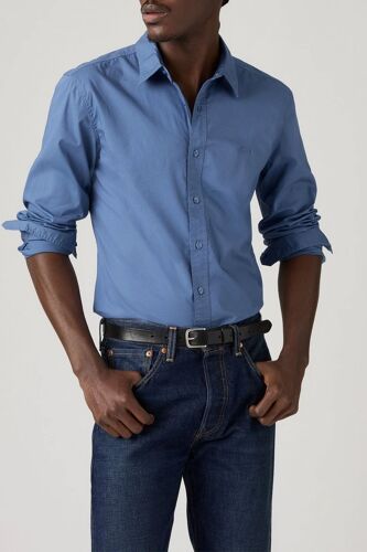 Chemise Slim - Bleu L