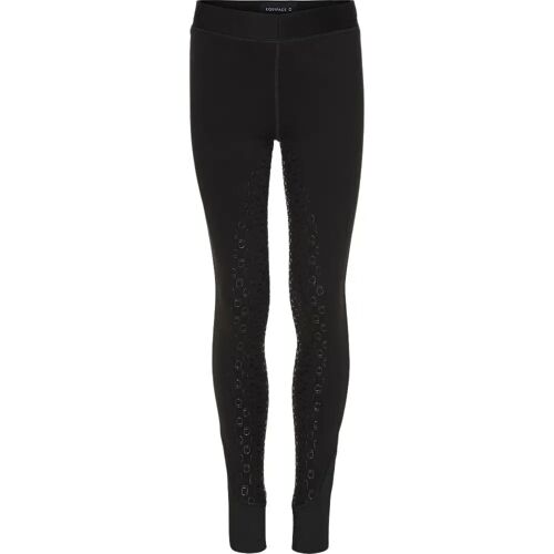 Legging Équitation D'hiver Full Grip Fille Equipage Java