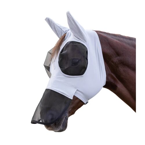 Masque Anti-Mouches Pour Cheval Avec Protection Nasale Waldhausen Puck