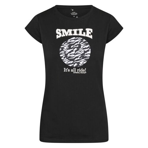 T-Shirt Fille Imperial Riding Smiley Zebra