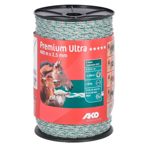 Cordelette Pour Clôture Électrique Ako Premium Ultra