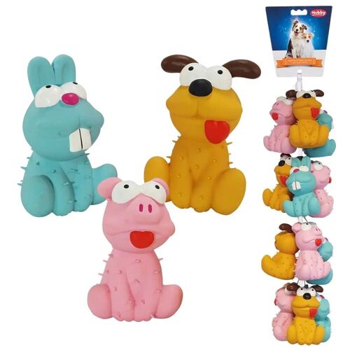 Jouets Pour Chien Animaux En Latex Nobby Pet (X12)