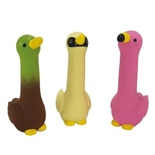 Jouet Pour Chien Oiseaux En Latex Nobby Pet (X3)