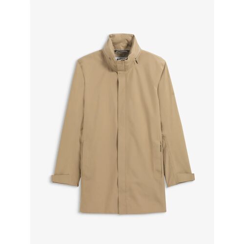 Parka Imperméable À Capuche Rétractable Aigle - Marron - M