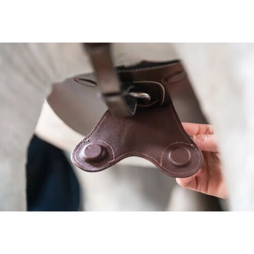 Sangle Bavette D'équitation Anatomique Avec Aimants Hfi