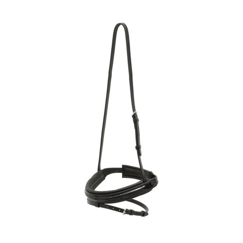 Muserolle Cheval Avec Boucles Carrées Chromées Kieffer Flash Comfort Paris