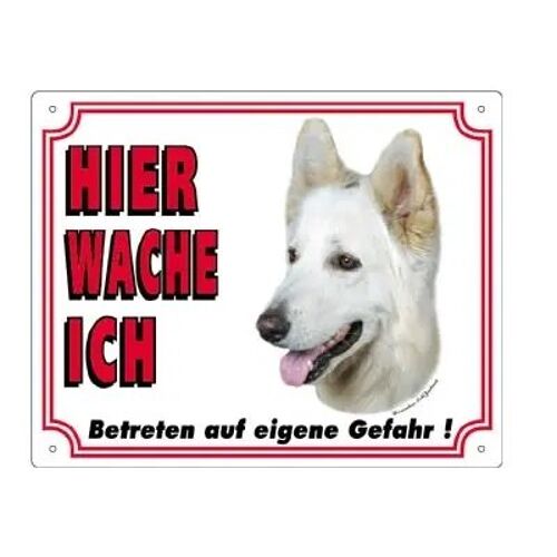 Panneau Affichage Pour Chien Nobby Pet Deutscher Schäferhund Weiß