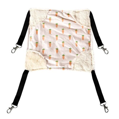 Hamac Peluche Pour Rongeurs Duvoplus Carrot