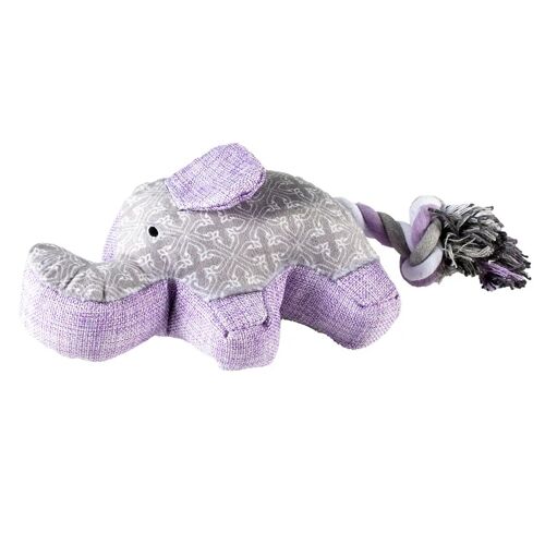 Jouet Peluche Pour Chien Duvoplus Elephant