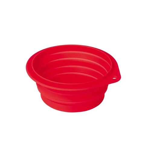 Nobby Gamelle Pliable En Silicone Pour Chien Rouge 500 Ml