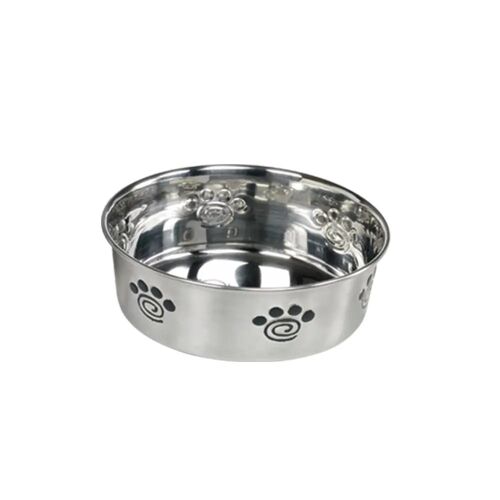 Gamelles Pour Chien En Inox Antidérapante Nobby Pet Heavy Spiral