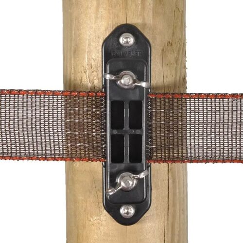 Isolateurs Pour Clôture Électrique De Coin Ruban Turboline Avec Écrou Papillon Gallagher (X30)