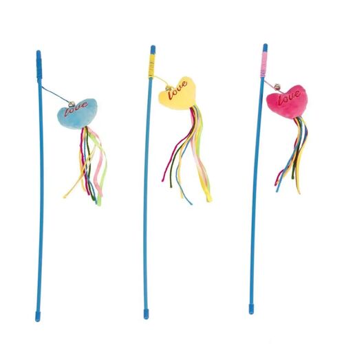 Canne À Pêche Pour Chat Avec Catnip Duvoplus Love