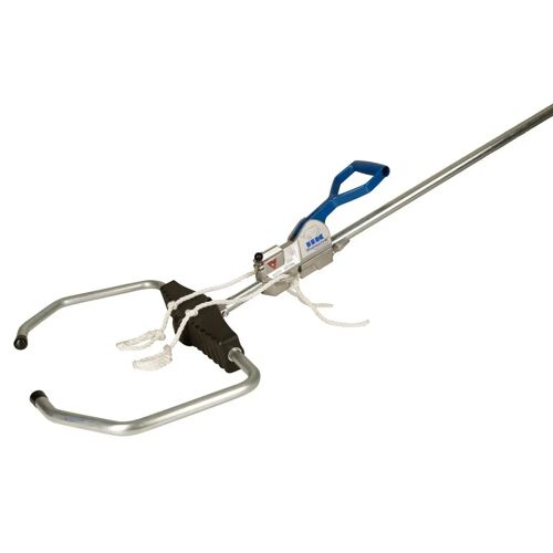 Vêleuse avec appui PVC et étrier en acier Rheintechnik HK 2060
