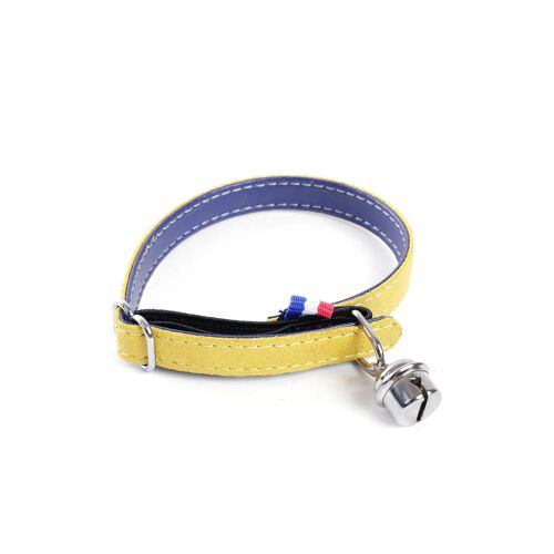 Collier Simili Cuir Pour Chat Martin Sellier Irise