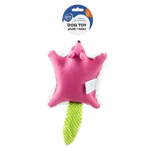 Jouet Peluche Pour Chien Écureuil Volant En Latex Duvoplus