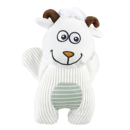 Jouet Peluche Pour Chien Husky + Os Duvoplus