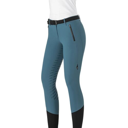 Pantalon Équitation Femme Full Grip Equiline Nortik Teal