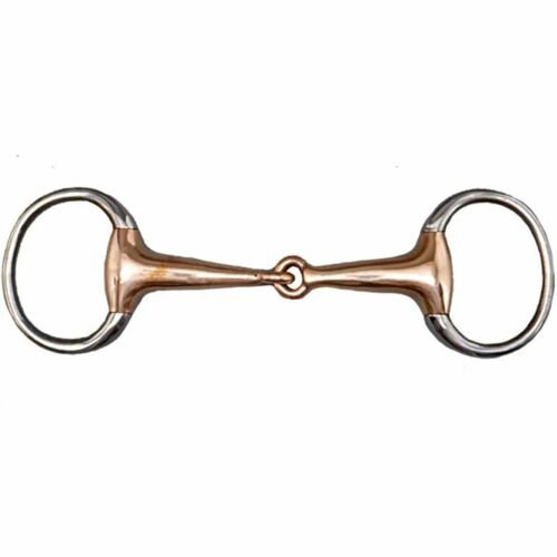 Mors 2 Anneaux Pour Cheval Olive Bris, Canons Cuivretattini