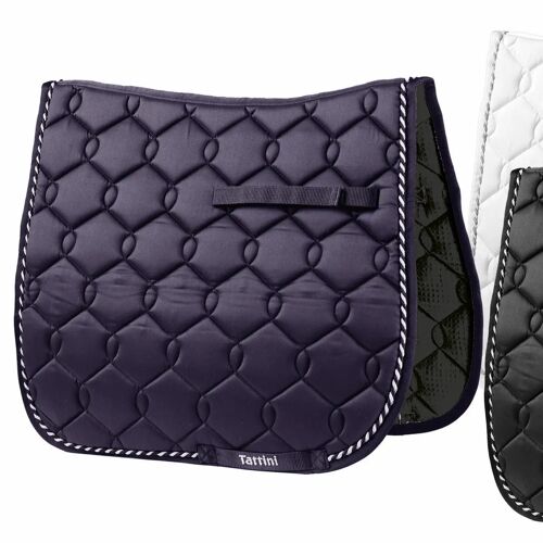 Tapis De Selle Pour Cheval Matelassé À Gouttes De Losanges Tattini