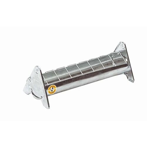 Mangeoire Pour Volailles En Acier Galvanisé À Grille Mobile Pour 10 Poussins Chick'a