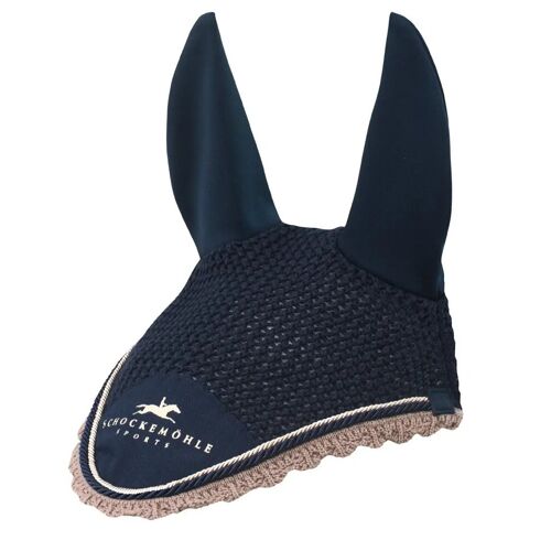Bonnet Anti-Mouches Pour Cheval Schockemöehle Dynamite Fly Veil Logo