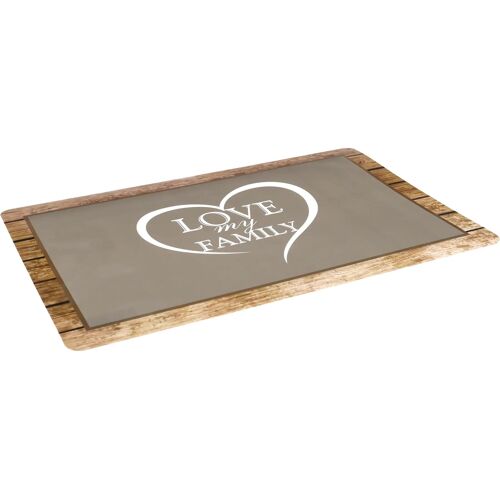 Tapis De Sol Rectangle Flamingo Shabby Chic