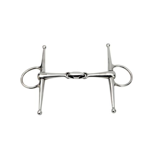 Mors Aiguille Pour Cheval À Joue Pleine Double Joint Inox Horka