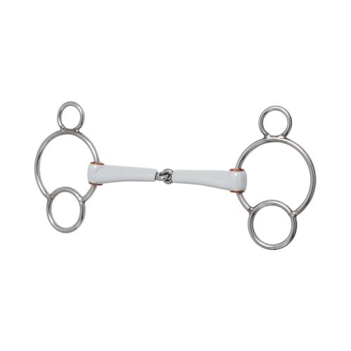 Mors 3 Ou 4 Anneaux Pour Cheval Avec Simple Brisure Beris