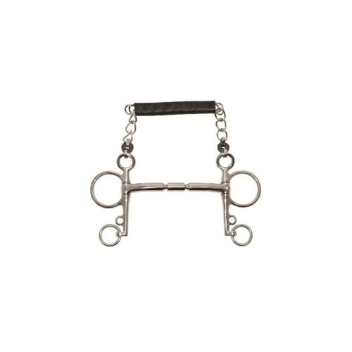 Pelham Pour Cheval Droit Branches Courtes Metalab Elite