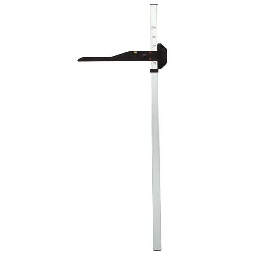 Toise de mesure en aluminium et P.V.C. Hippotonic