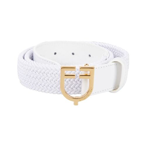 Ceinture Élastique Avec Boucle Logo Cuir Femme Equestro
