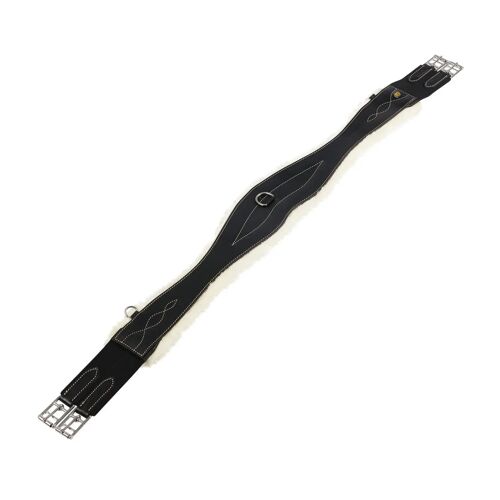 Sangle De Selle En Cuir D'agneau Synthétique Equestro New