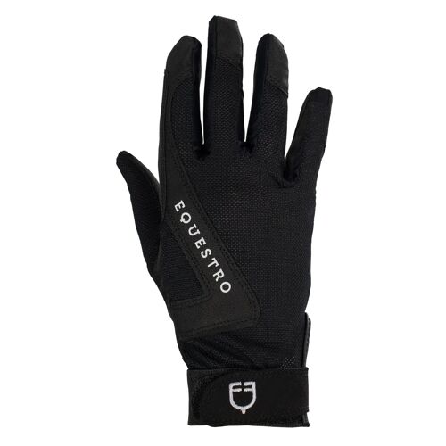 Gants D'équitation En Tissu Technique Femme Equestro