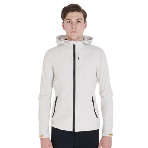 Veste Imperméable Équitation À Capuche En Tissu Technique Respirant Equestro