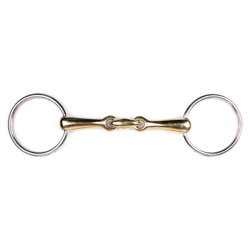 Mors Double Brisure En Maillechort Argentan Q-Essentials Argentan