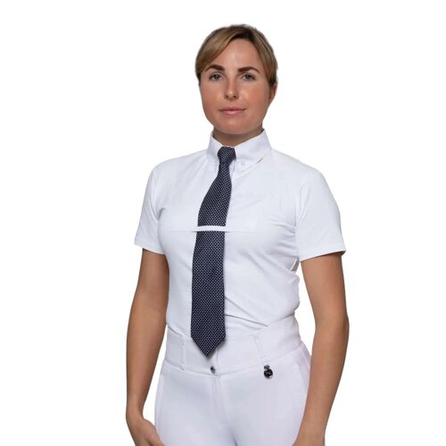 Chemise De Concours Équitation Manches Courtes Femme Premier Equine Luciana