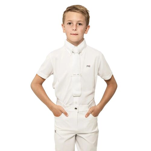 Chemise De Concours Équitation Manches Courtes Enfant Premier Equine Mini Antonio