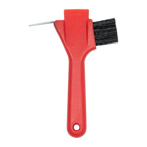 Cure-Pied Pour Cheval 3 En 1 Avec Brosse Hfi